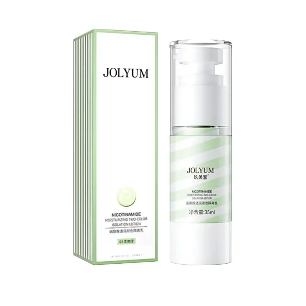 Jomtam Invisible Pore Moisturizing Brightening Skin Face Primer Base Foundation Green- 35ml