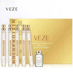 Veze Gold Protein Peptide Moisturizing Skin Care Set - 6pcs set