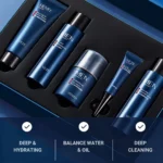 Veze Acne Treatment Blackhead Remover Hydrating Face Mask Men Skincare Set - 5pcs set