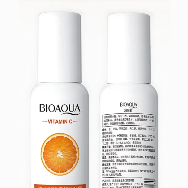 BioAqua Vitamin C Moisturizing Nourishing and Brightening Skin Rejuvenation Lotion Spray - 100ml